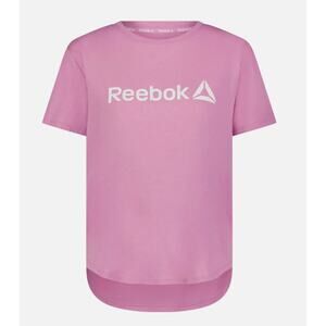 Reebok Women’s Pink Identity Short Sleeve Graphic T-Shirt  NWT Size Small